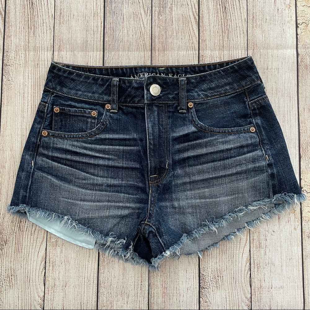 American Eagle | Hi-rise Festival jean shorts